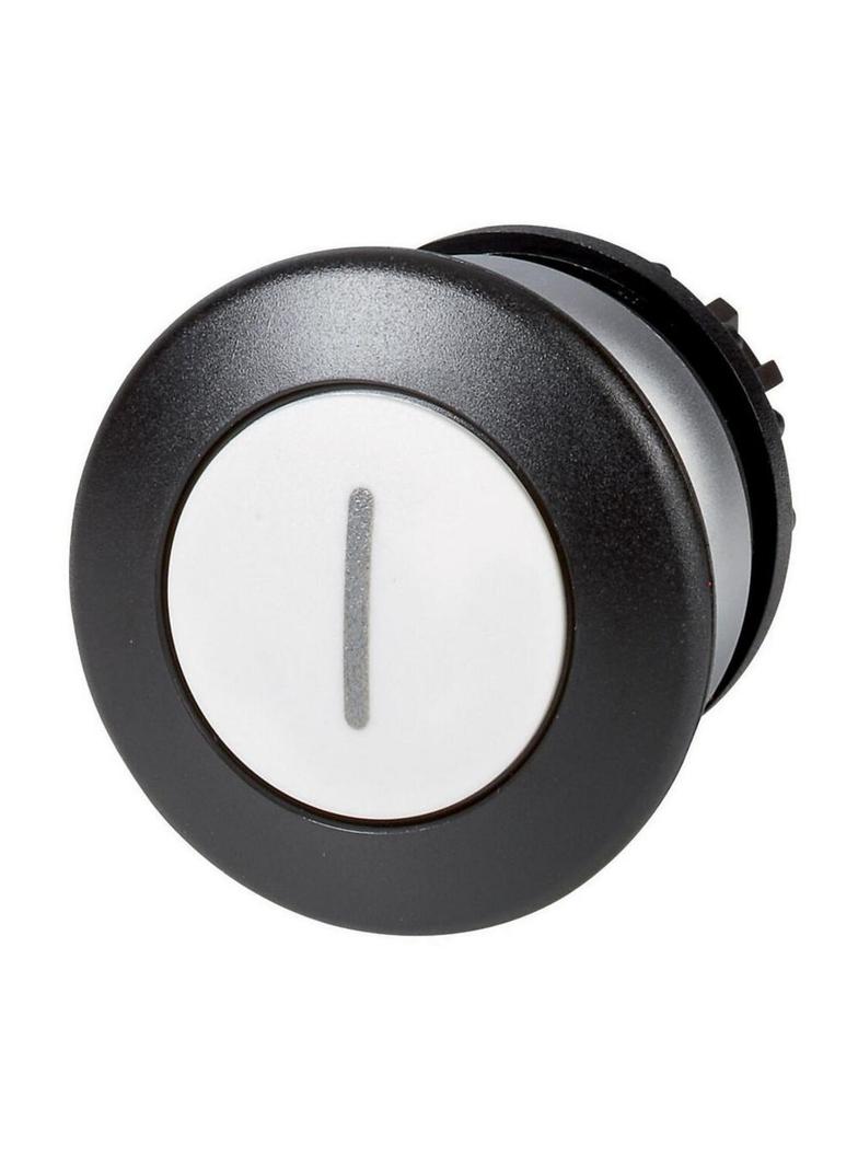 M22-DP-W-X1 Przycisk grzybkowy biały z samopowrotem z opisem 216726 EATON