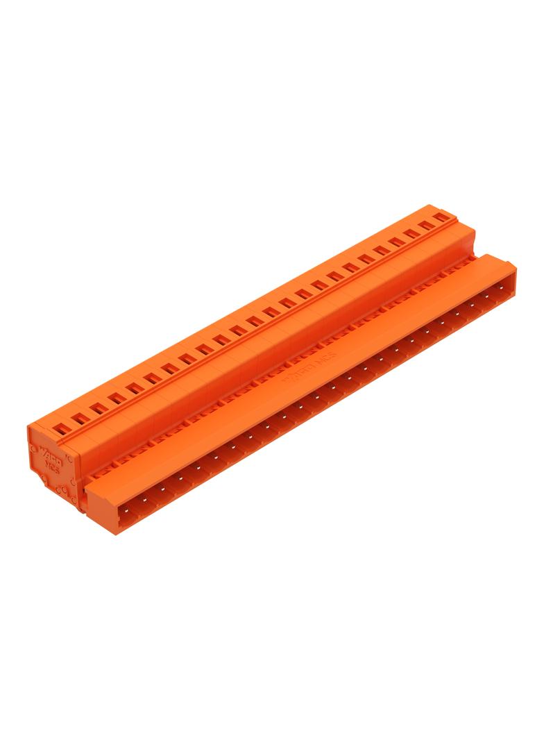 MCS-MIDI Classic wtyk 24-bieg. pomarańczowy raster 5,08 mm /10szt./ WAGO