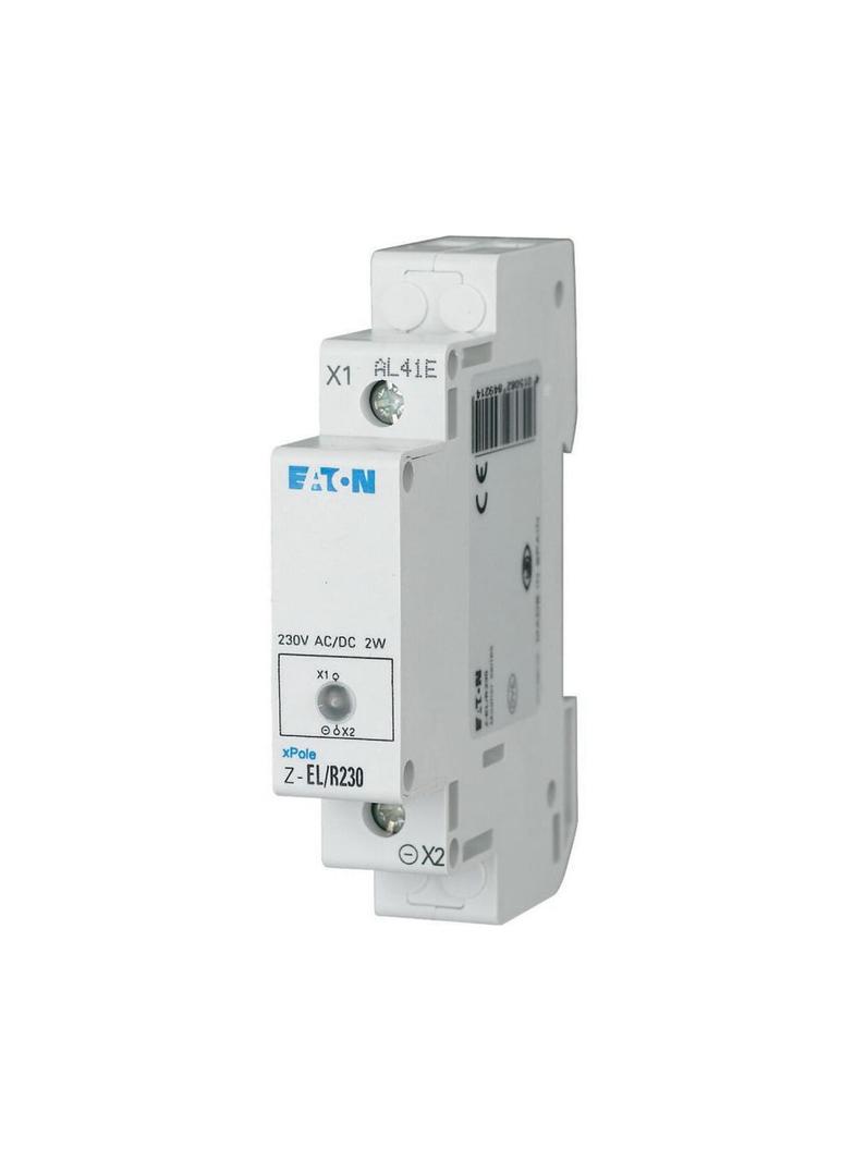 Z-EL/R230 Lampka modułowa pojedyncza czerwona 110-240V AC/DC 284921 EATON