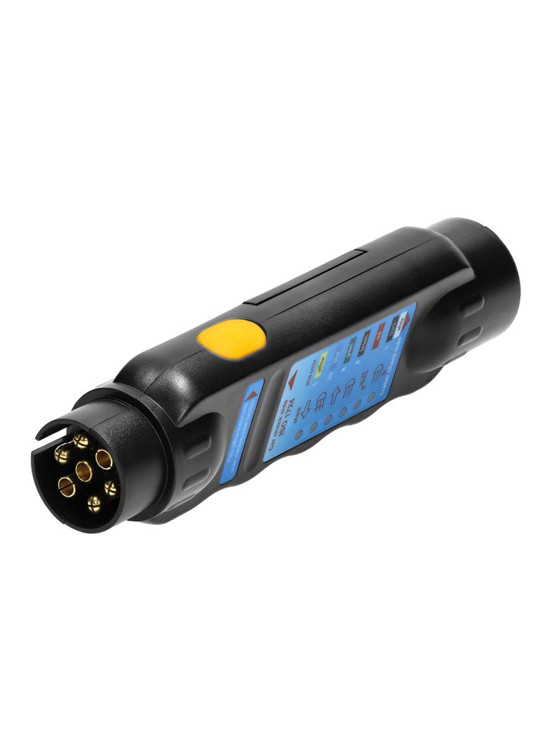 Tester gniazda przyczepy +adaptery 13/7-pin,12/24V OR-AE-13231 ORNO