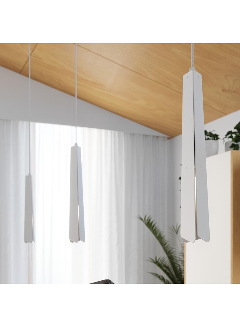 Lampa wisząca PRYSM 1 biała