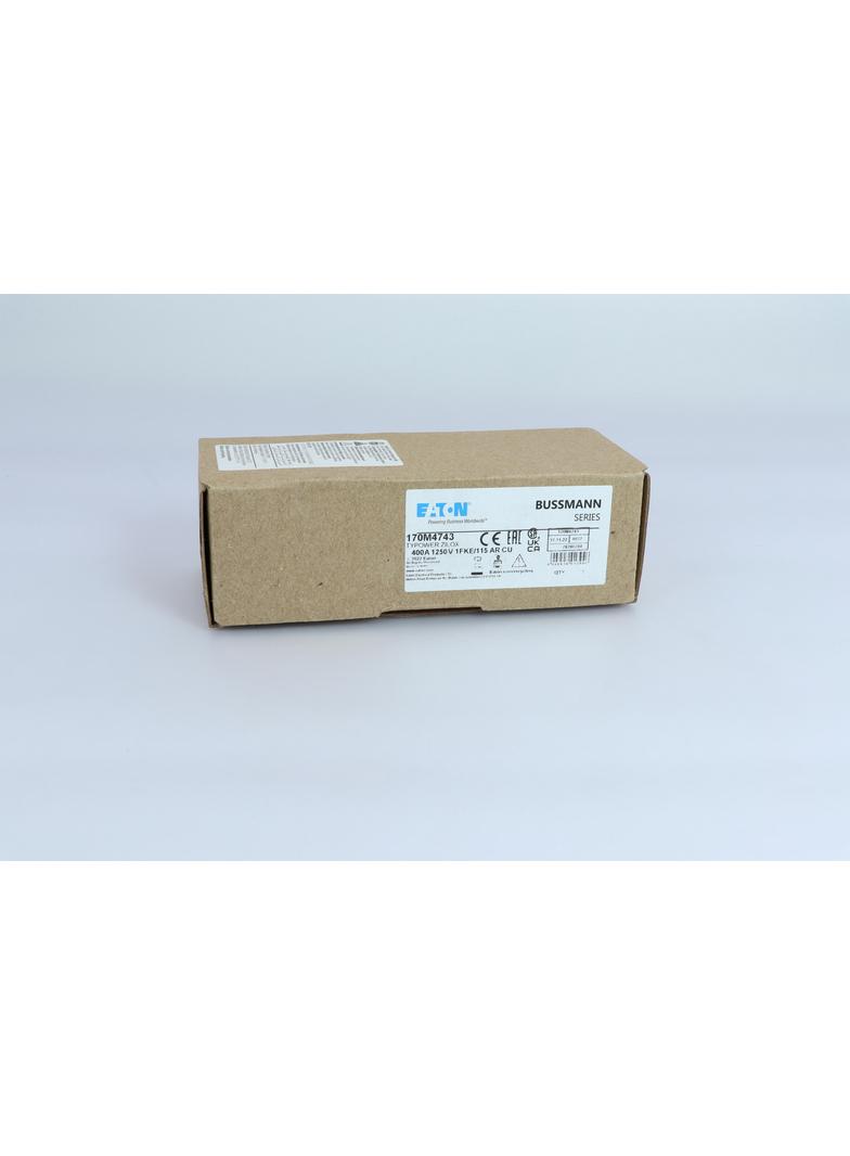 FUSE 400A 1250V 1FKE/115 AR CU Wkładka szybka 400A AC 1250V rozmiar 1 53x69x160 mm aR IEC, 170M4743