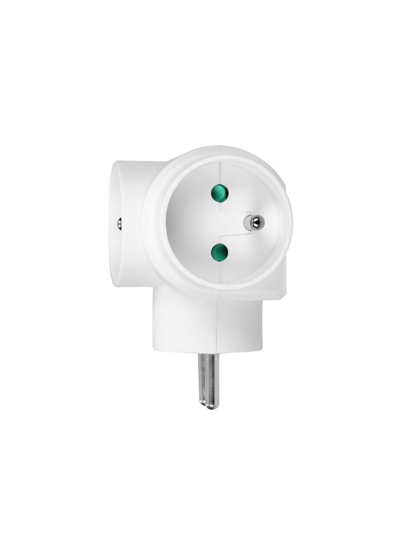 Rozgałęźnik 3x2P+Z, biały OR-AE-13184 ORNO
