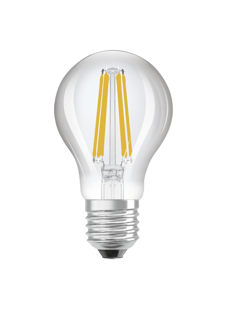 Lampa LED Classic A75 energooszczędna szkło przezroczyste 5W 830 E27 LEDVANCE