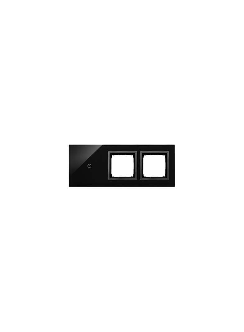 Simon 54 Touch Panel dotykowy S54 Touch 3 moduły 1 pole dotykowe + 2 otwory na osprzęty S54 zastygła lawa DSTR3100/73 KONTAKT