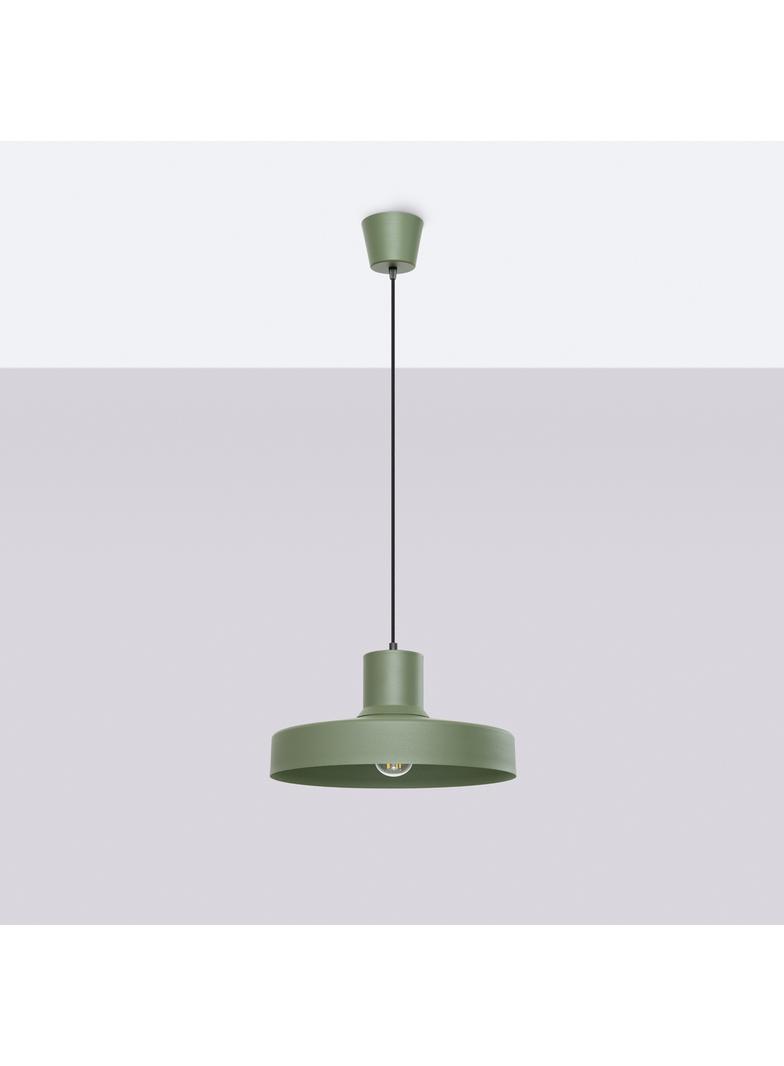 Sollux Lampa wisząca BILO zielona oliwka