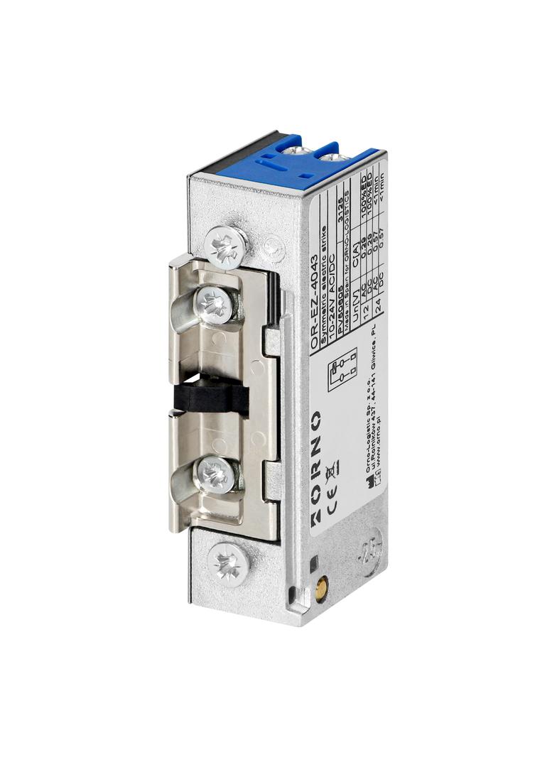 Elektrozaczep symetryczny z pamięcią, regulacja zapadki, niskoprądowy, 280mA dla 12VDC OR-EZ-4043 ORNO
