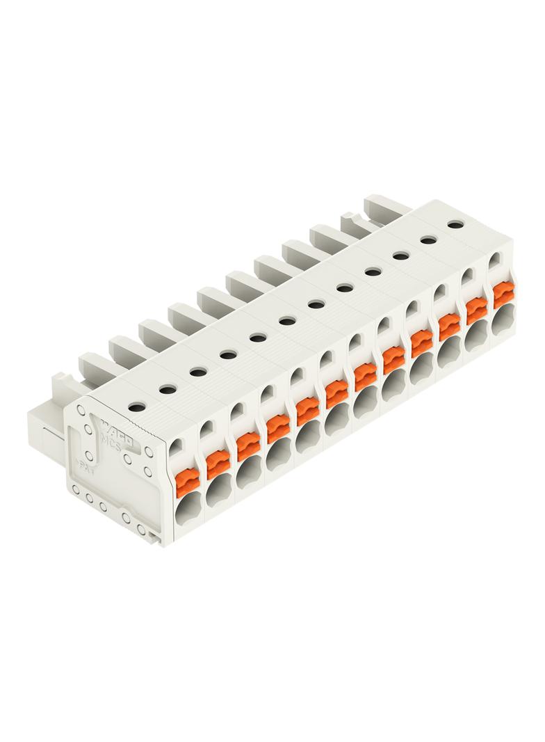 Gniazdo MCS‑MIDI 12‑biegunowy jasnoszare raster 5mm 2721‑112/026‑000 /25szt./ WAGO