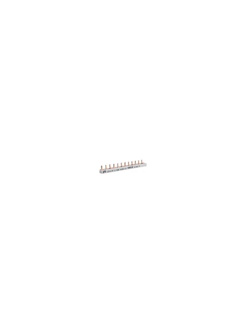Szyna łączeniowa sztyftowa 3P 63A 10mm2 (12 mod.) IZS10/3F/12 (0,21) 002921102 ETI