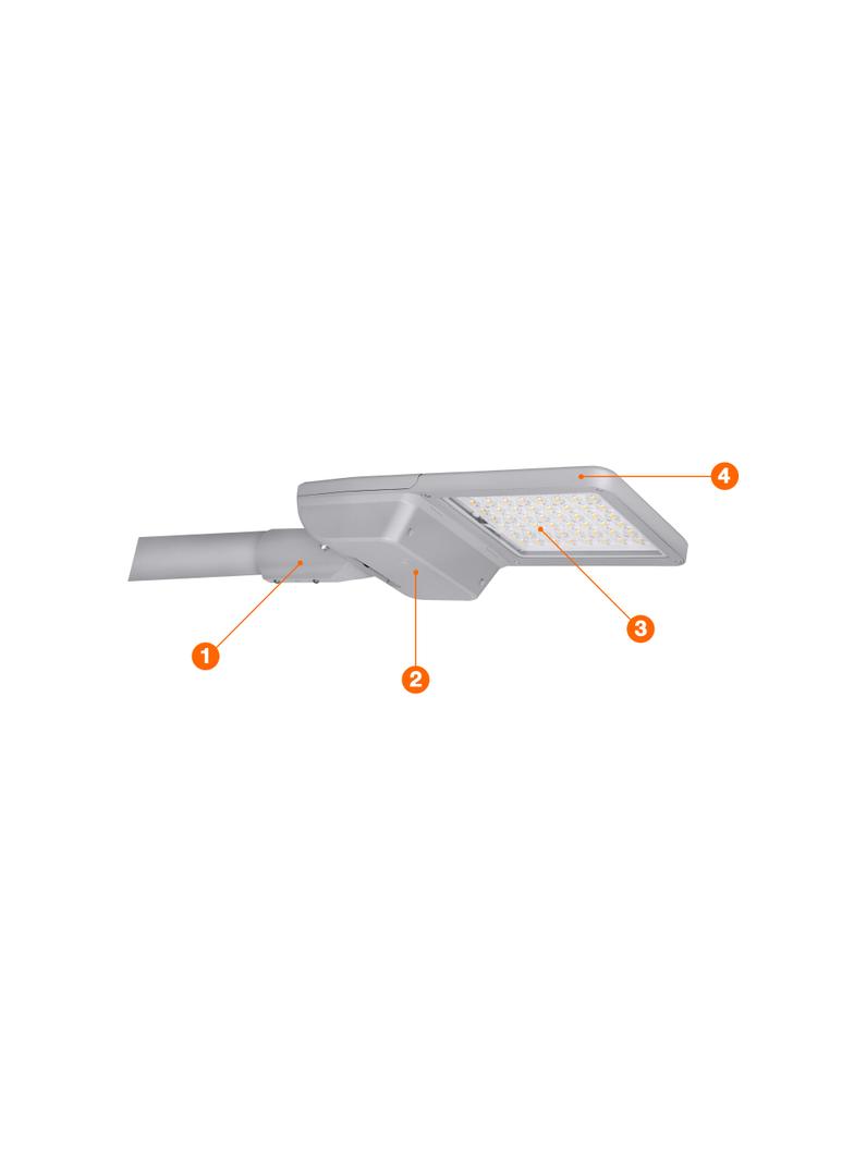 Oprawa uliczna STREETLIGHT FLEX MEDIUM 80W 740 RW35ST ALW