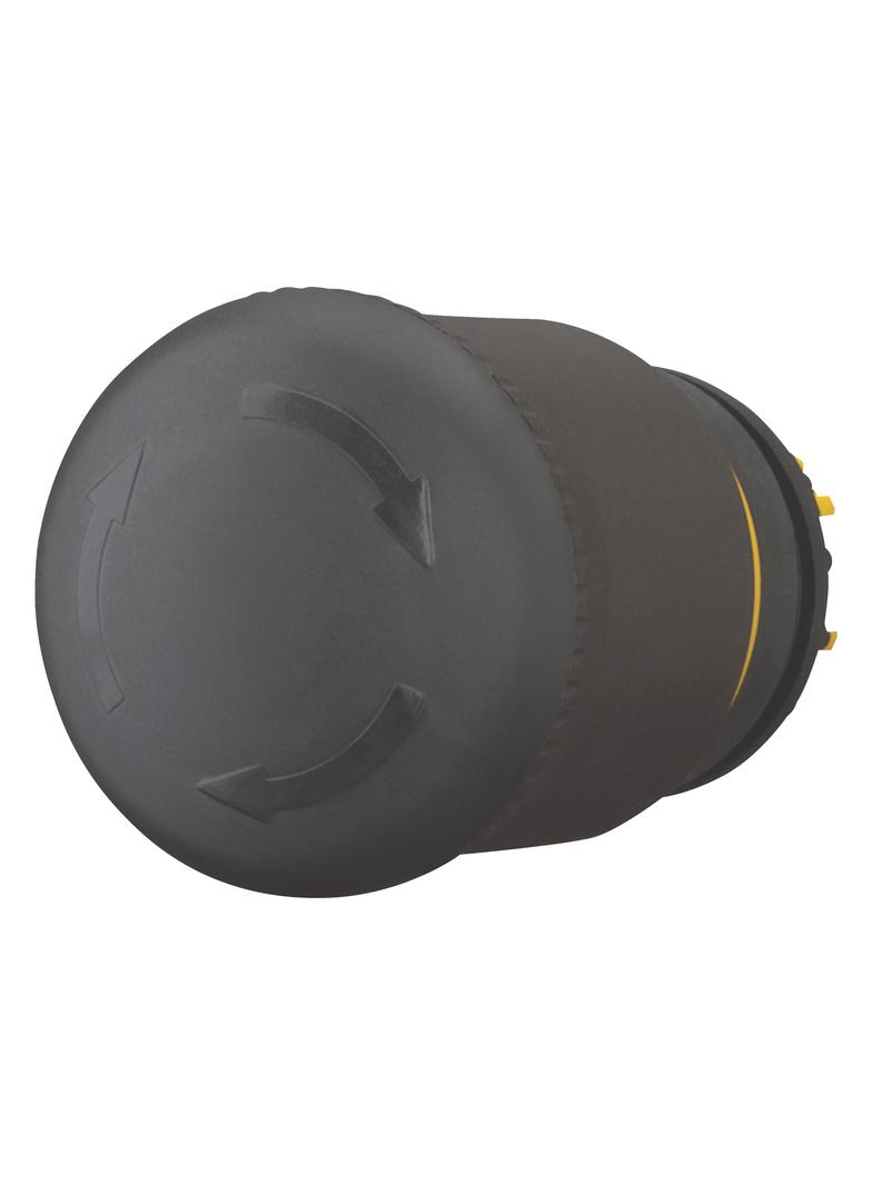 M22S-PVT Napęd przycisku bezpieczeństwa czarny przez obrót bez podświetlenia 271499 EATON