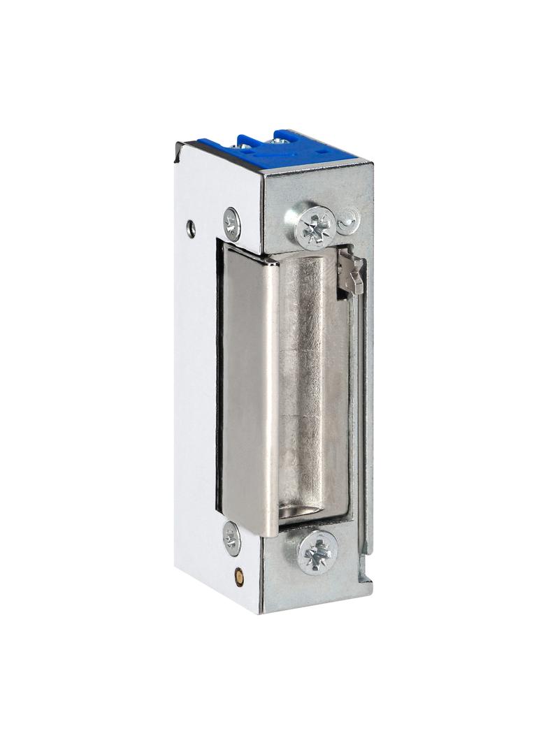 Elektrozaczep symetryczny z blokadą, niskoprądowy, 280mA dla 12VDC