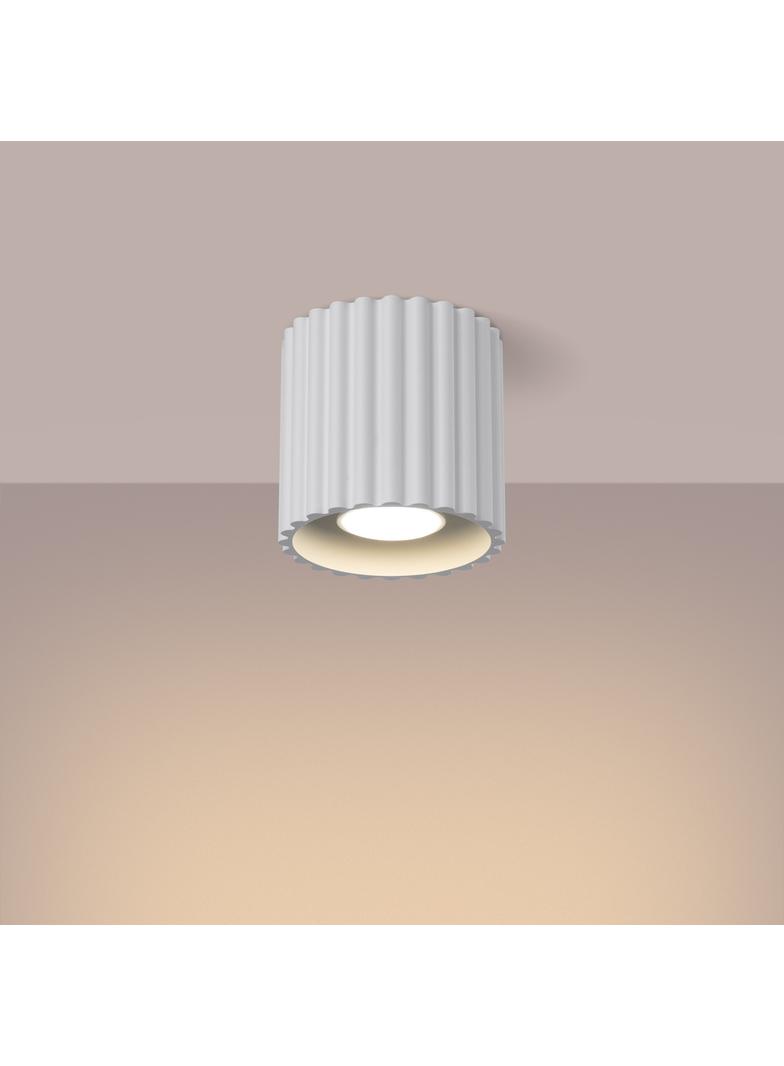 SOLLUX Plafon AURA 1 biały GU10 ; SL.1779