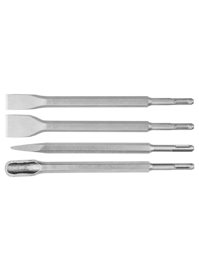 Dłuta SDS Plus, zestaw 4 szt.