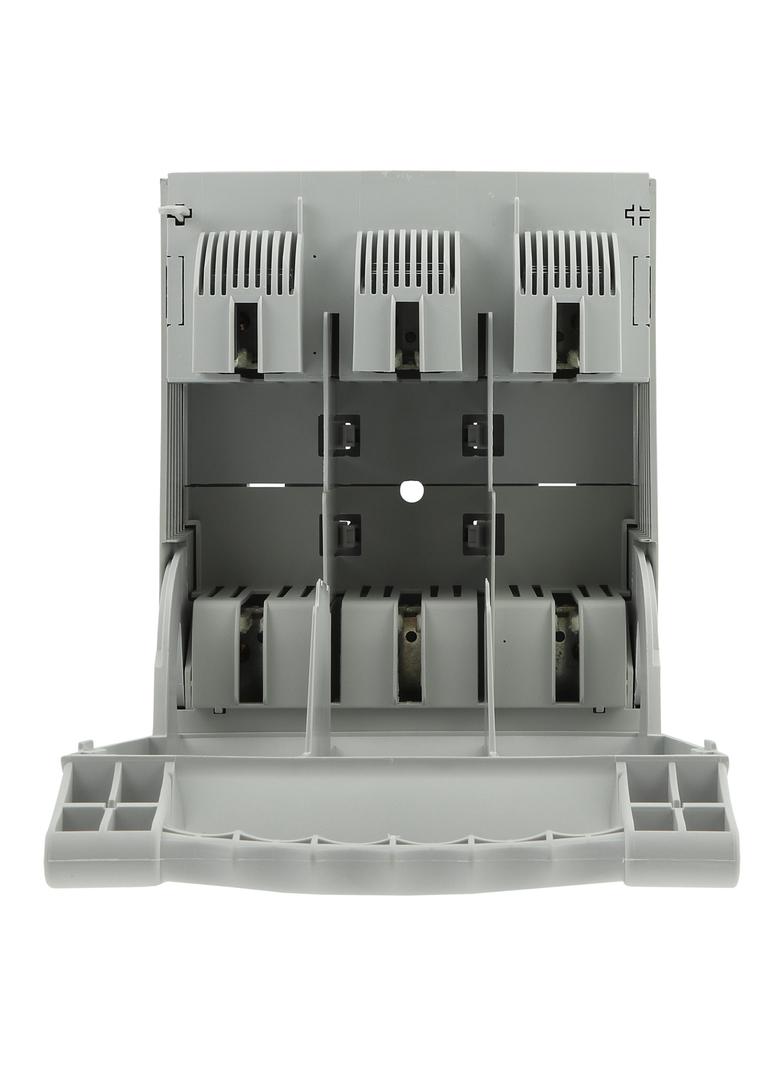 Rozłącznik bezp. poziomy 400A AC 690V NH2 AC23B 3P IEC montaż na płycie montaż śrub. (M10) EBH2O3TM1