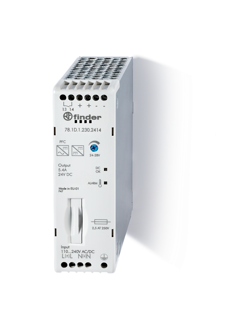 Zasilacz impulsowy 5A 130W PFC (78.1D.1.230.2414) 78.1D.1.230.2414 /5szt./ FINDER
