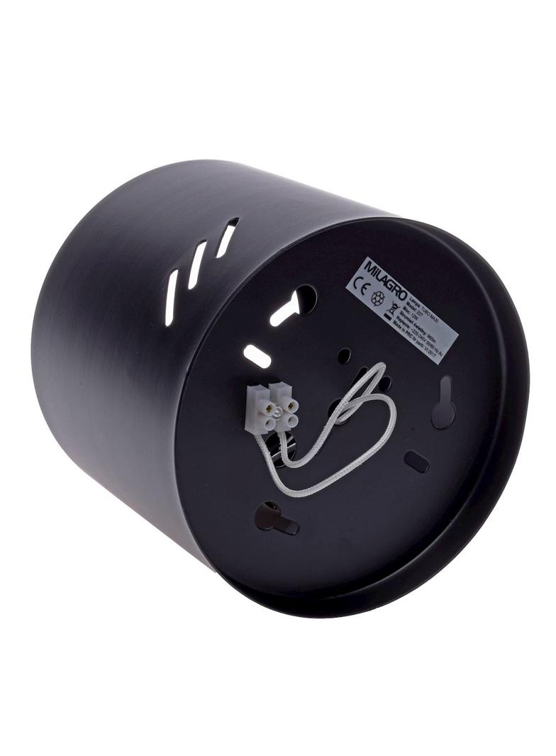 Milagro plafon techniczny Tubo Black 12W AR111 ML227