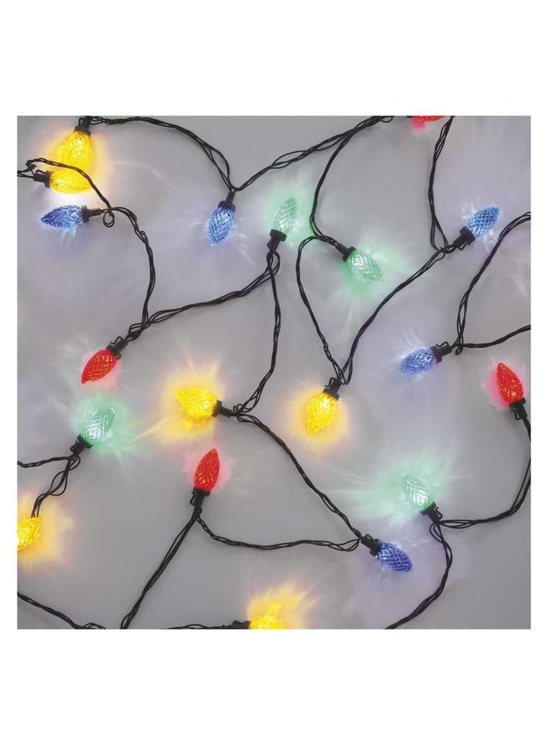 Szyszki choinkowe 50 LED 9,8 m multikolor 8 programów IP44 D5ZM01 EMOS