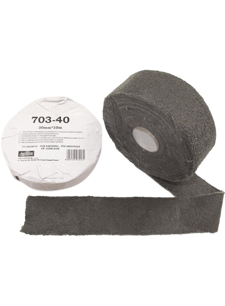 Anticor Plast 703-40 rozmiar 50 mm x 10 m, plastyczna taśma na tkaninie