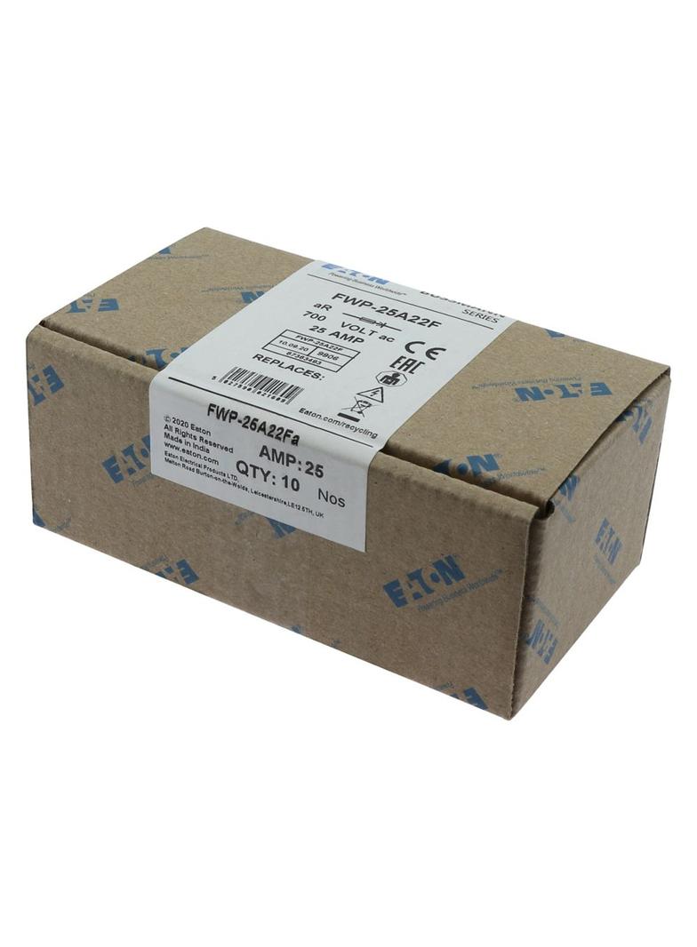 25AMP 700VAC 22 X 58MM FERRULE 25AMP 700VAC 22 X 58MM cylindryczna do półprzewodników FWP-25A22F EAT