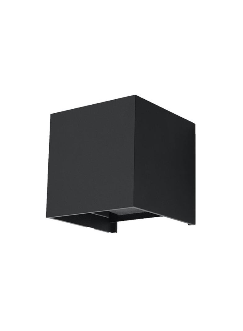 Sollux Kinkiet LUCA czarny LED IP54 SL.0545
