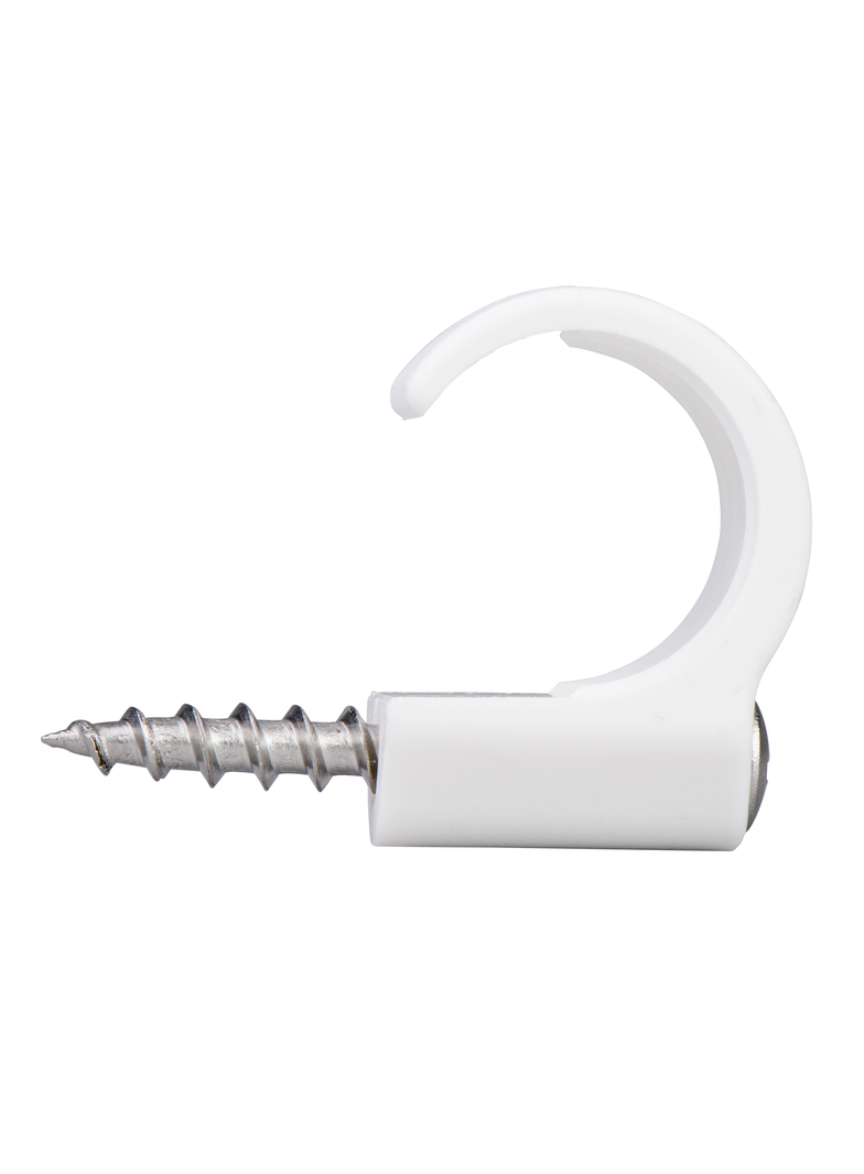 Thorsman klips kablowy wkręcany TCS-C5M 22...26 41/20/5 biały