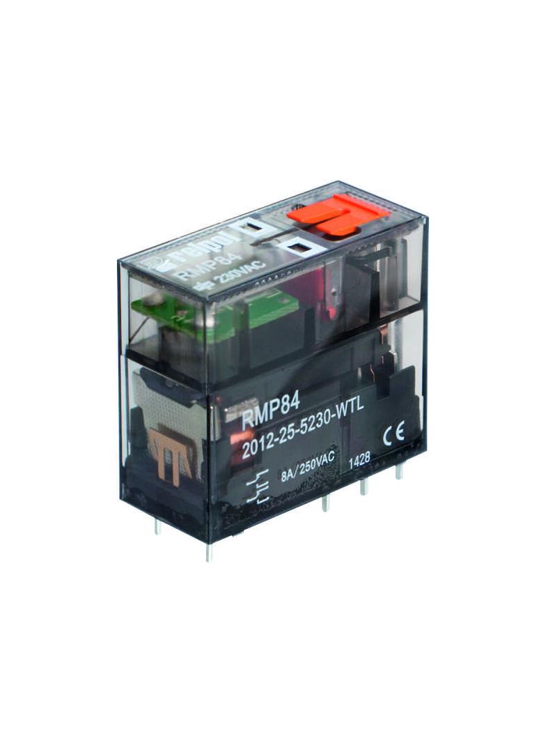 RMP84-2012-25-5024-WTL Przekaźnik elektromagnetyczny, miniaturowy, do obwodu drukowanego i gniazda w