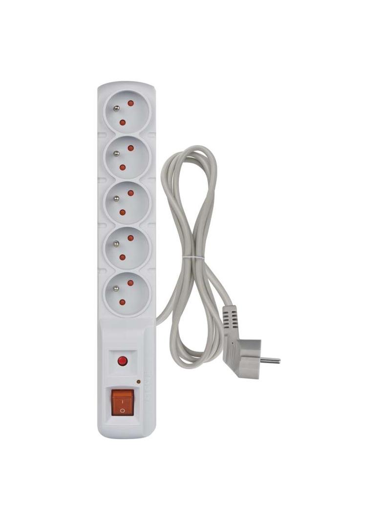 Listwa przeciwprzepięciowa (Acar) F5 5 gniazd 1,5m szara P53873 EMOS