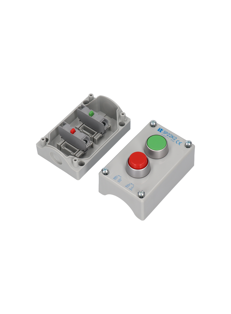 KASETA KOMPLETNA 2-OTWOROWA Z NAP. KZ,WC I 2 PRZEPUSTAMI M20