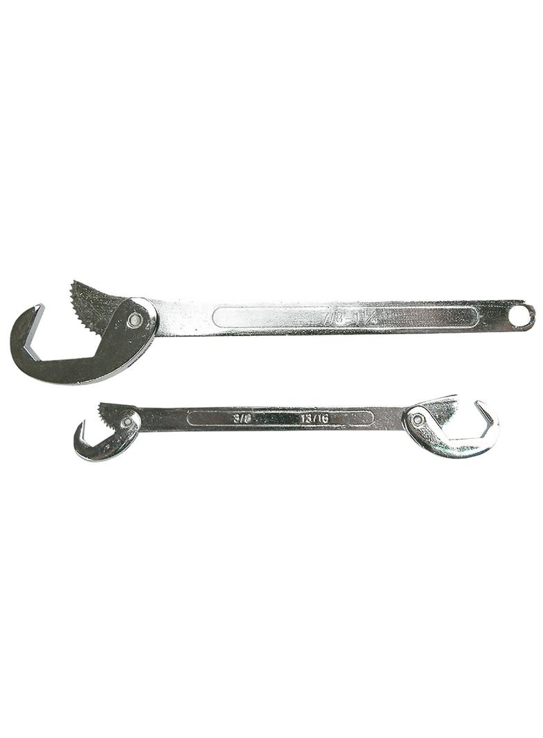 Klucze hakowe 8-19 mm, zestaw 2 szt.