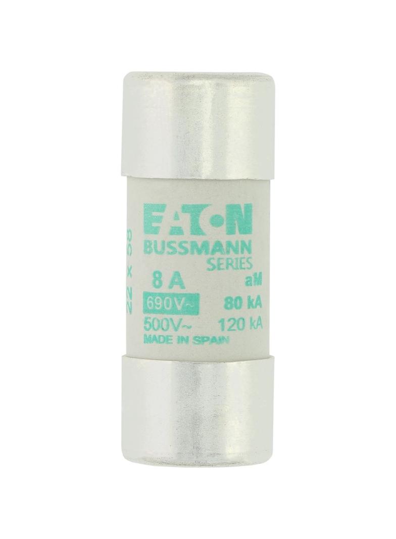 CYLINDRICAL FUSE 22 x 58 8A AM 690V AC Wkładka cylindryczna 22 x 58mm 8A AM 690V AC C22M8 EATON