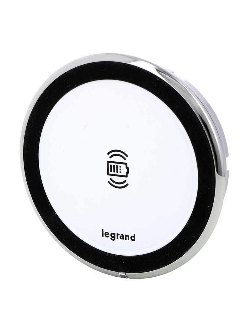 INCARA: DISQ 80 - ŁADOWARKA INDUKCYJNA-1X15W-BIAŁY, Legrand