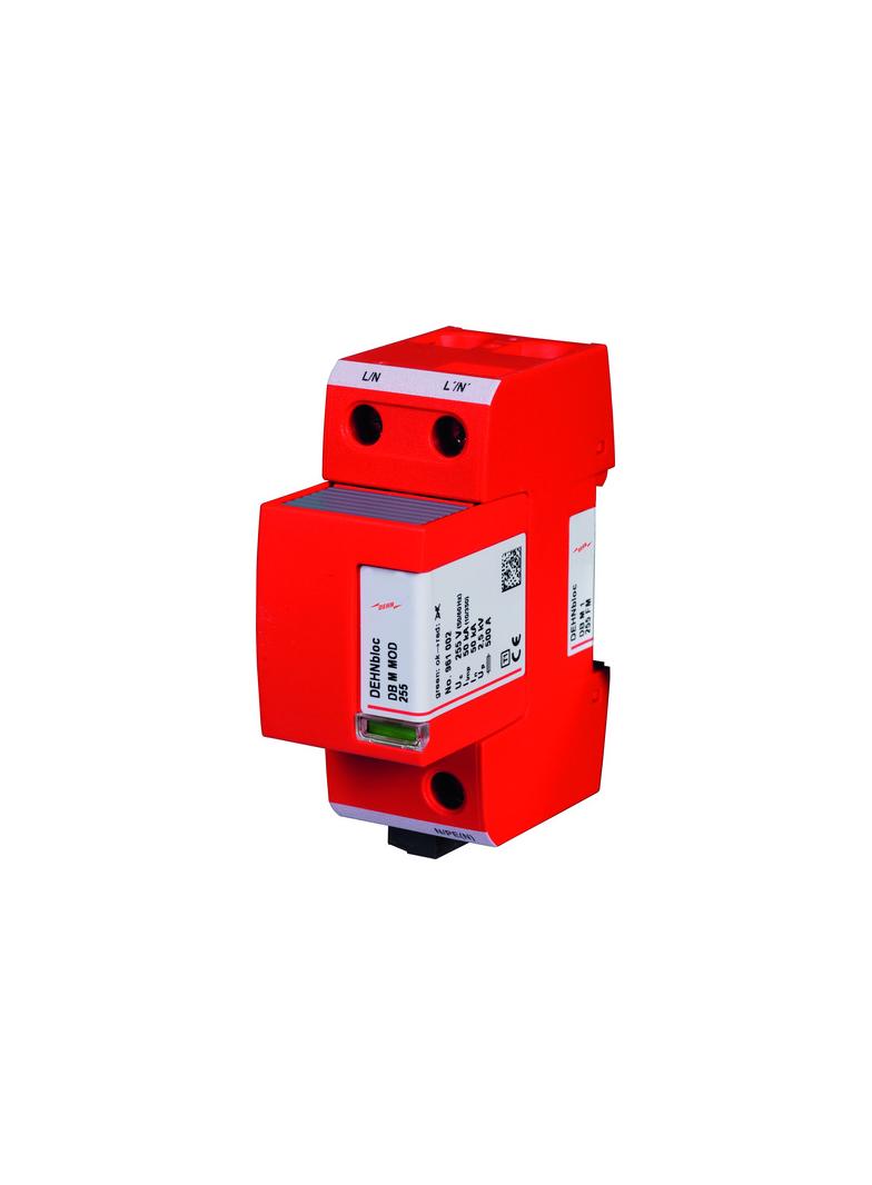 Ogranicznik przepięć DEHNbloc M 1 255 FM, 1-biegunowy do sieci 230 V AC