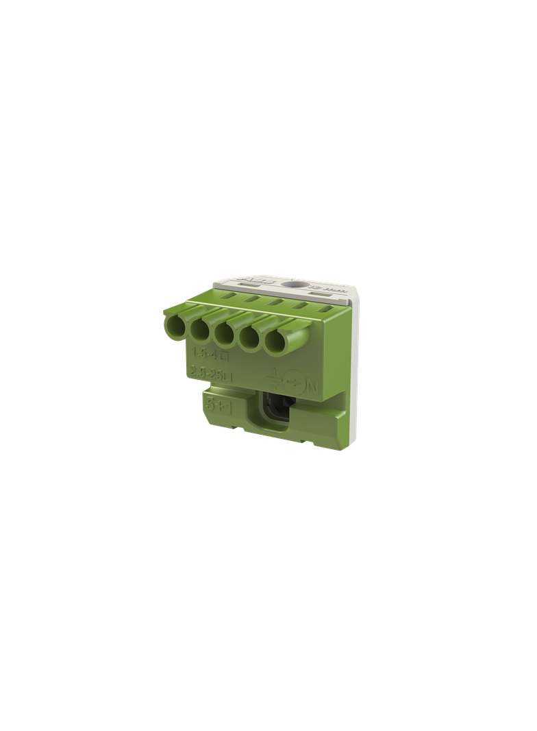 Listwa zaciskowa wtykowa PE 5*1,5-4mm2+1*25mm2