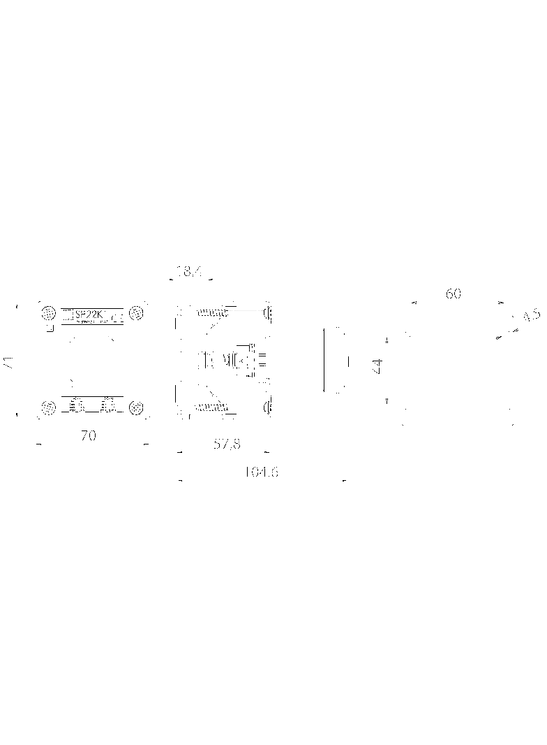 KASETA KOMPLETNA 1-OTWOROWA Z PRZYCISKIEM BN  2 PRZEPUST M20