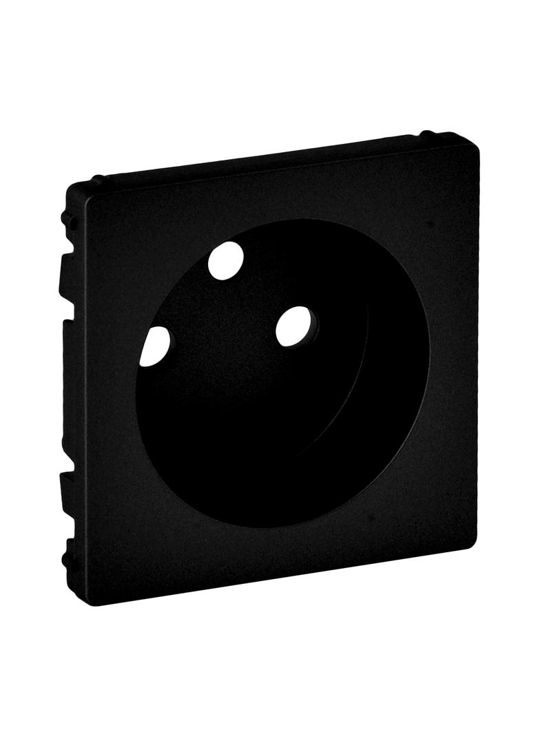 VALENA LIFE - PLAKIETKA DO GNIAZD 2P+Z - CZARNA