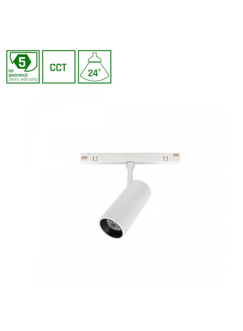 SYSTEM SHIFT CCT- SPOT S OPRAWA KIERUNKOWA 35X140X178MM 6W 24ST BIAŁY CCT SWITCH 5 LAT GW.