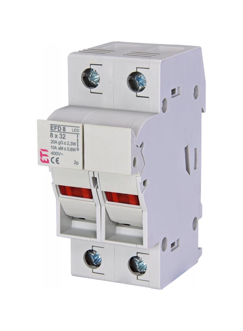 Rozłącznik bezpiecznikowy EFD 8 2P LED 002520013 ETI