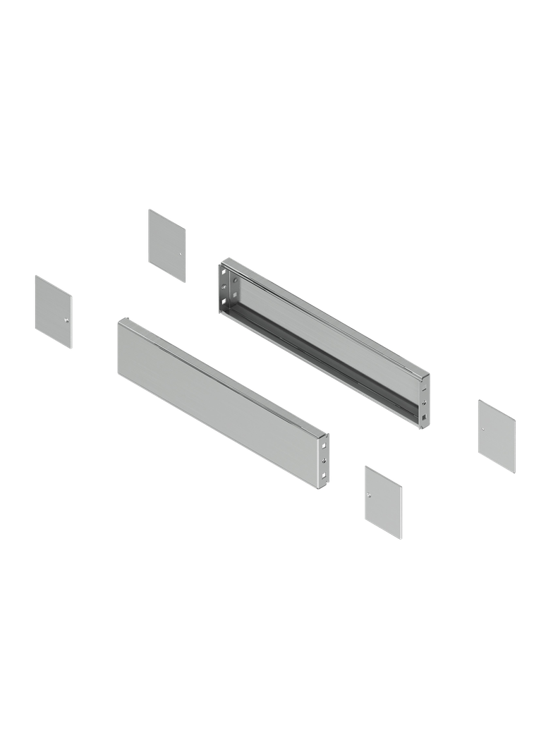 Spacial Boki cokołu do SFX stal nierdzewna 304L 100x 400mm