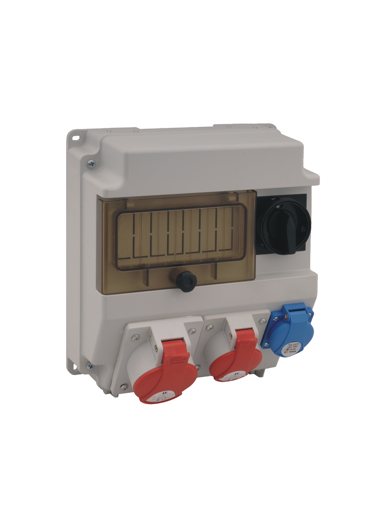 ROZDZIELNICA NISKIEGO NAPIĘCIA BEZ BEZPIECZNIKÓW,I-O,2X5X16A,3X16A