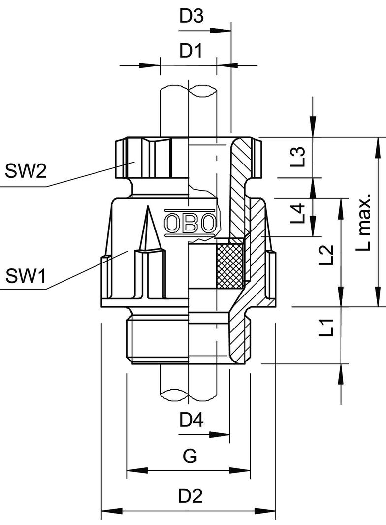 106, DŁAWIKI STOŻKOWE 106 PG11 SZ