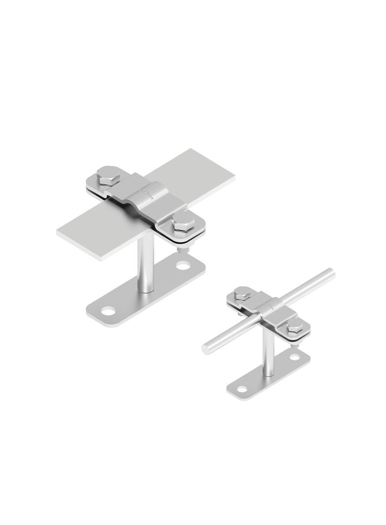 Uchwyt na płytce stal.Z-śruba H=10cm przykręc./OH/