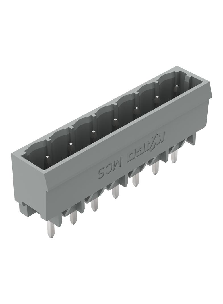 MCS-MIDI Classic wtyk 7-bieg. szary raster 5 mm /100szt./ WAGO