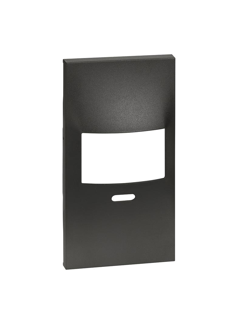 LIVING NOW - PLAKIETKA ŁĄCZNIKA AUTOMATYCZNEGO K4430 (Z REGULACJĄ) - 2 MODUŁY - CZERŃ, Bticino