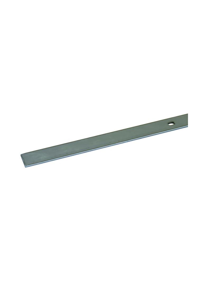 Płaskownik uziemiający 30x3.5 mm, stal nierdzewna NIRO ( V4A), dł. 3000 mm z 5 otworami 6,5x12 mm