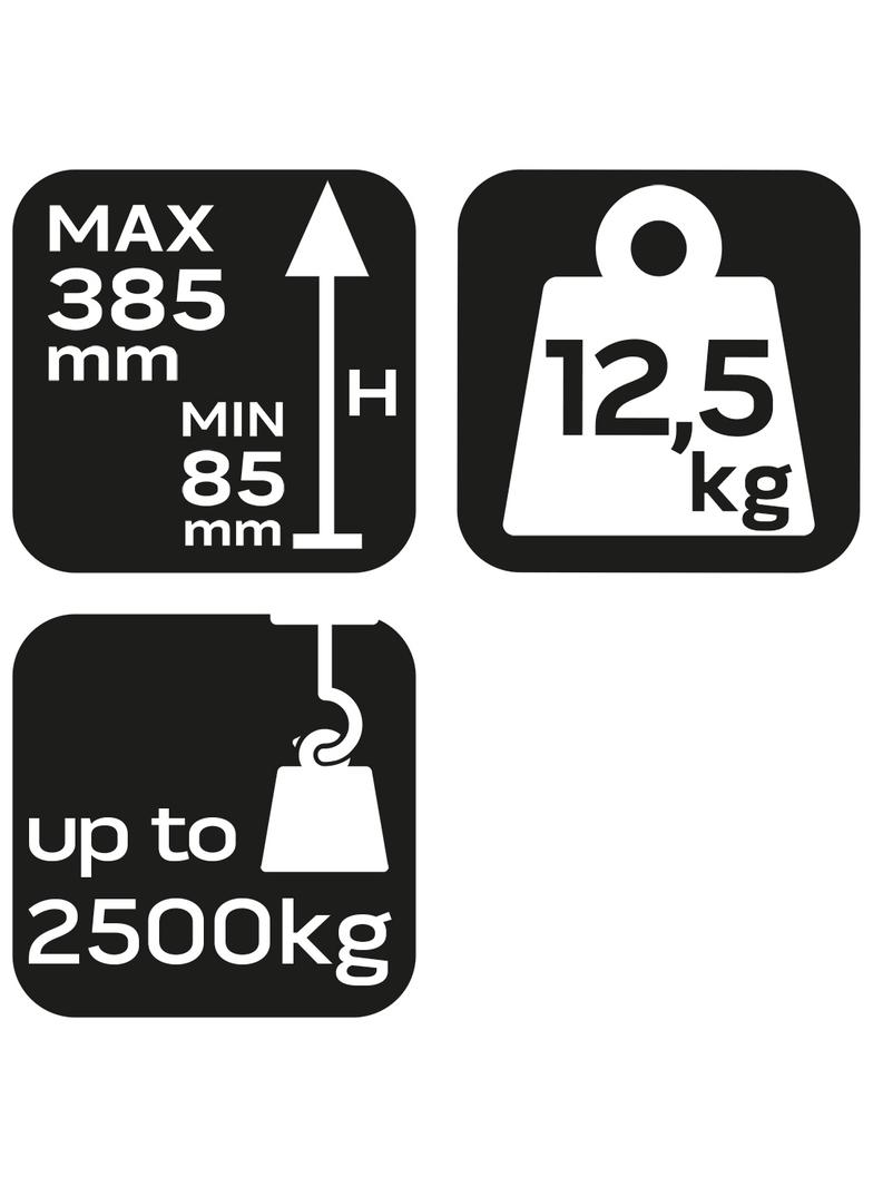 Podnośnik warsztatowy, żaba 2.5 T