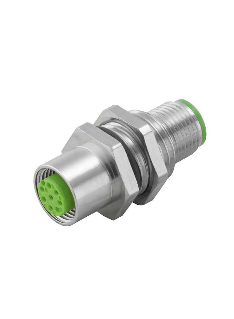 SAI-WDF 8P M12 M16 Adapter czujnik-siłownik, Liczba biegunów: 8, kodowanie: A, M12, 60 V /1szt./ 1543490000 WEIDMÜLLER
