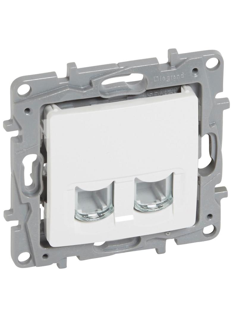 Niloe/Niloe Selection -Gniazdo 2Xrj11 Białe 664770 LEGRAND