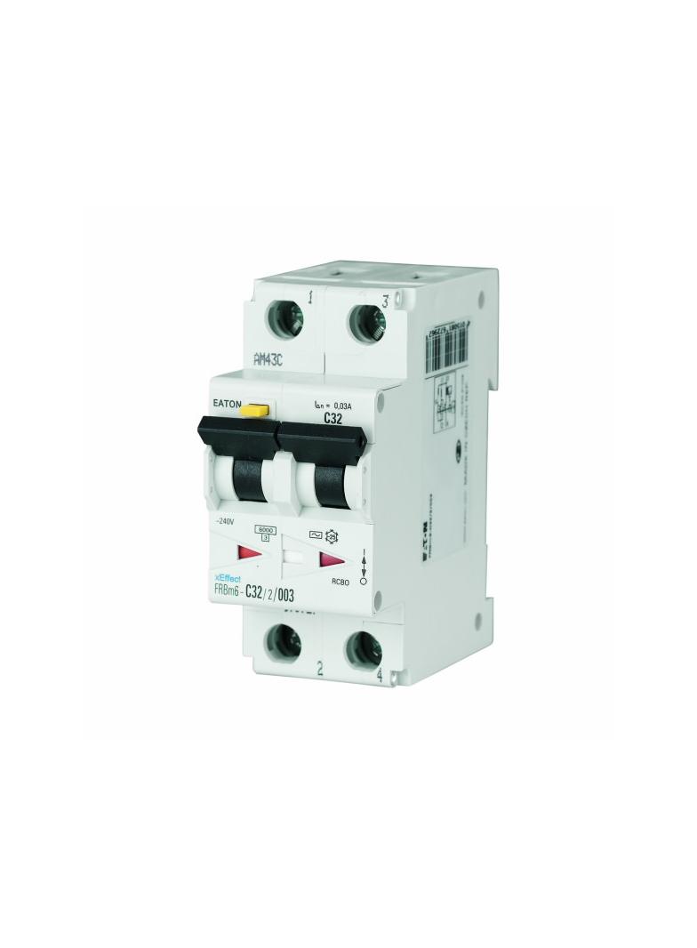 FRBM6-C40/2/003 wyłącznik różnicowonadprądowy 6kA C40A 2P 30mA 170728 EATON