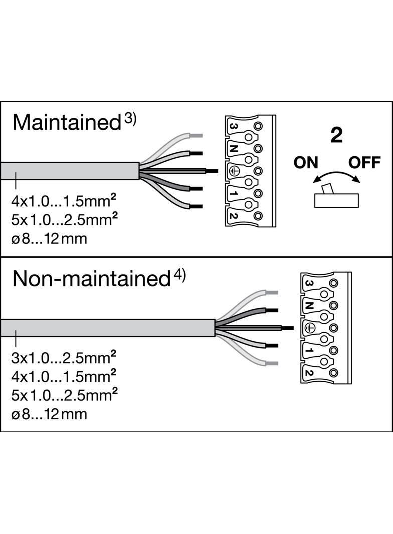 Zestaw do podwieszania LINEAR SURFACE 600 P 18W 840 white IP44 EM